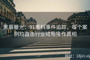 黑幕曝光：91黑料事件追踪，每个案例均直击行业暗箱操作真相