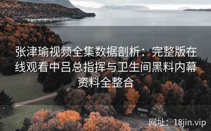 张津瑜视频全集数据剖析：完整版在线观看中吕总指挥与卫生间黑料内幕资料全整合