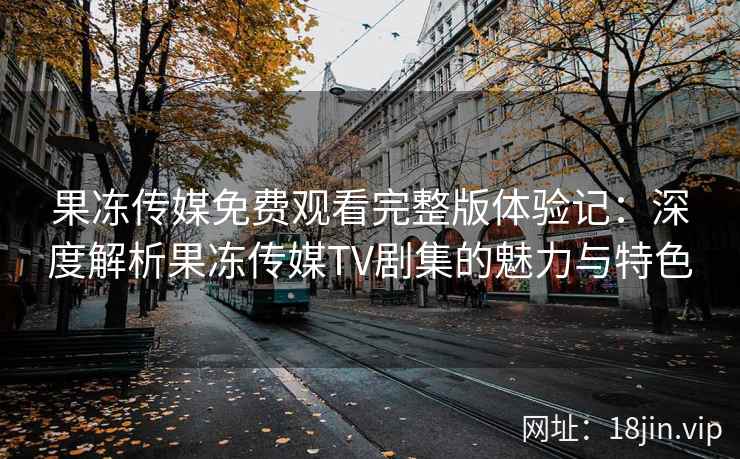 果冻传媒免费观看完整版体验记：深度解析果冻传媒TV剧集的魅力与特色